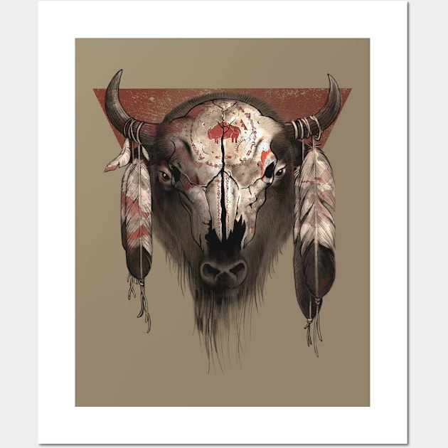 Tatanka Wall Art by RicoMambo